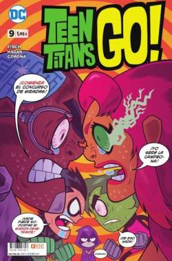 Portada Teen Titans Go ! # 09 Segunda Edición