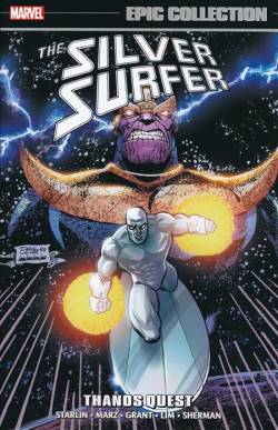Portada Usa Epic Collection Silver Surfer # 06 Thanos Quest Tp
