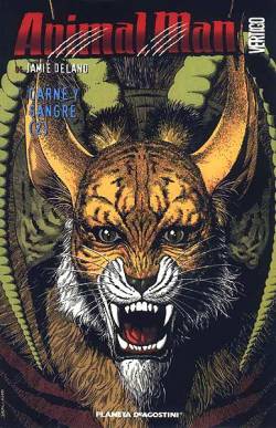 Portada Animal Man De Jamie Delano # 02 Carne Y Sangre # 02