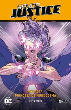 Portada Young Justice # 02 Amatista, Princesa De Mundogema, Perdidos En El Multiverso Parte 2