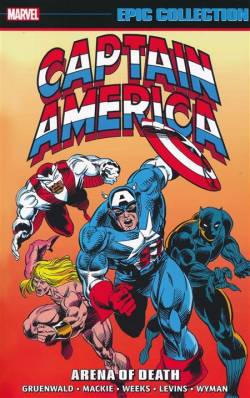 Portada Usa Epic Collection Captain America, Arena Of Death Tp