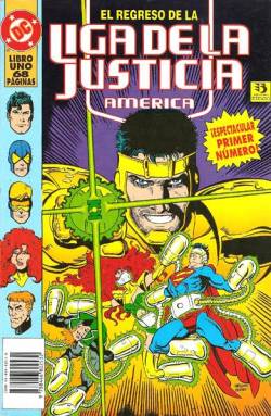 Portada Liga De La Justicia De America Vol Ii # 01 El Regreso 1