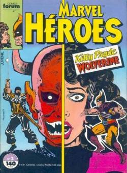 Portada Marvel Heroes # 02 Kitty Pryde Y Lobezno