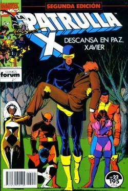 Portada Patrulla-X Vol I 2ª Edicion # 22