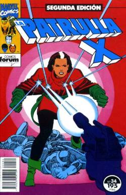 Portada Patrulla-X Vol I 2ª Edicion # 34