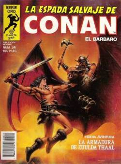 Portada Espada Salvaje De Conan Volumen I # 034