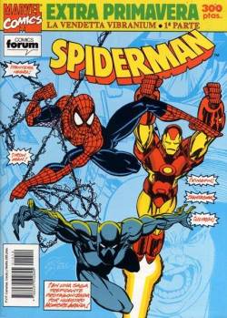 Portada Spiderman Vol I Primavera 1992 Vendetta Vibranium #1