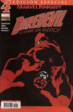Portada Daredevil Marvel Knights Vol 2 # 04 Ed Especial