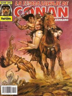 Portada Espada Salvaje De Conan Volumen I # 143