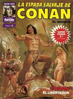 Portada Superconan 2ª Ed # 01 Conan El Libertador