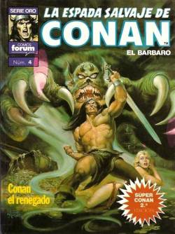 Portada Superconan 2ª Ed # 04 Conan El Renegado