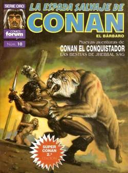 Portada Superconan 2ª Ed # 10 Conan El Conquistador