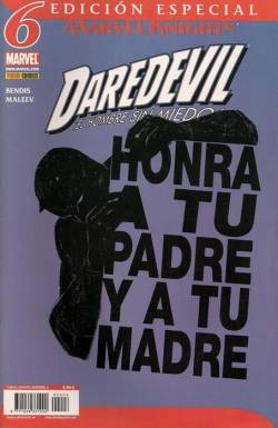 Portada Daredevil Marvel Knights Vol 2 # 06 Ed Especial