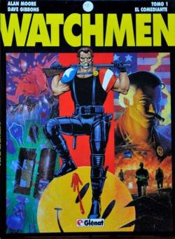 Portada Watchmen # 01 El Comediante