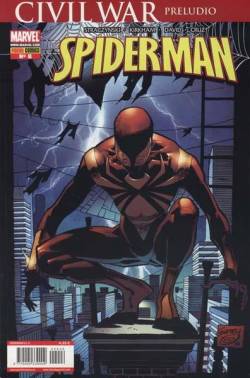 Portada Spiderman Vol 2 # 006 Civil War