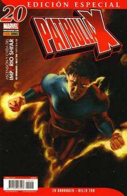 Portada Patrulla-X Vol 3 # 20 Ed Especial