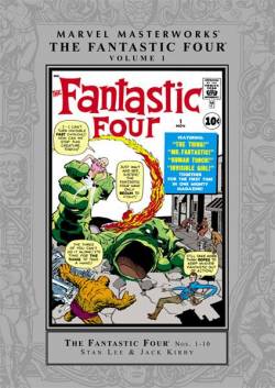 Portada Usa Marvel Masterworks Fantastic Four Vol 01 Hc