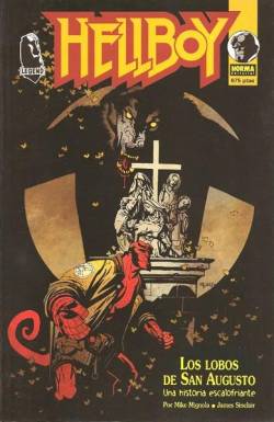 Portada Hellboy Los Lobos De San Augusto