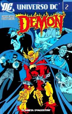 Portada Universo Dc Demon De Garth Ennis # 02