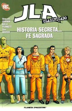 Portada Jla Clasificado # 05 Historia Secreta, Fe Sagrada