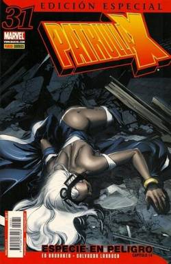 Portada Patrulla-X Vol 3 # 31 Ed Especial