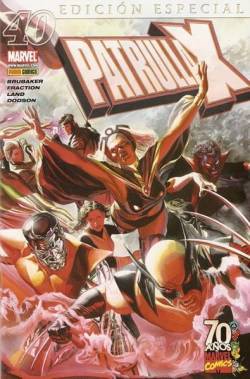 Portada Patrulla-X Vol 3 # 40 Ed Especial