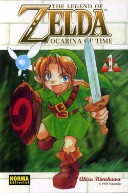 Portada The Legend Of Zelda # 01 Ocarina Of Time # 01