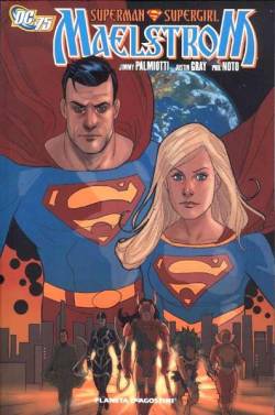 Portada Superman Supergirl, Maelstrom