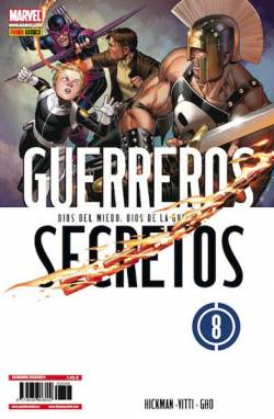 Portada Guerreros Secretos # 08