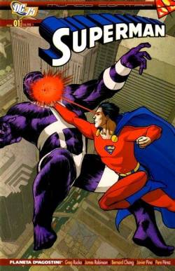 Portada Mundo Contra Superman # 01