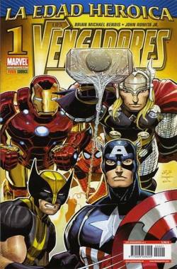 Portada Vengadores Vol 4 # 001 La Edad Heroica