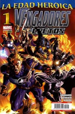 Portada Vengadores Secretos # 01 La Edad Heroica