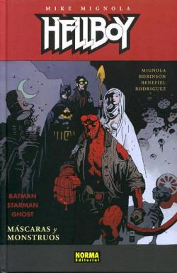 Portada Hellboy Edición En Cartoné # 14 Máscaras Y Monstruos