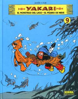 Portada Yakari # 09 El Monstruo Del Lago Y El Pájaro De Nieve