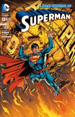 Portada Superman # 05 El Nuevo Universo Dc