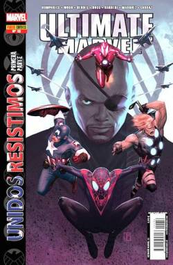 Portada Ultimate Marvel # 12 Unidos Resistiremos 1