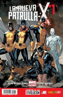 Portada La Nueva Patrulla-X # 01 Marvel Now