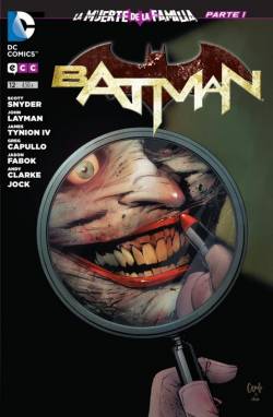 Portada Batman # 012 La Muerte De La Familia Parte 1