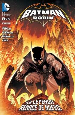 Portada Batman Y Robin # 04 La Leyenda Renace De Nuevo