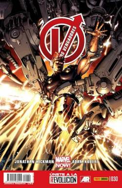 Portada Vengadores Vol 4 # 030 Marvel Now !