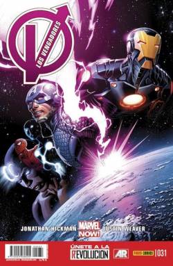 Portada Vengadores Vol 4 # 031 Marvel Now !