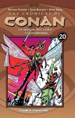 Portada Las Crónicas De Conan # 20 La Noche Del Lobo Y Otras Historias