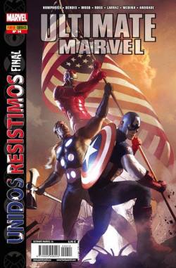 Portada Ultimate Marvel # 14 Unidos Resistiremos Final