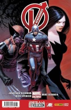 Portada Vengadores Vol 4 # 032 Marvel Now !