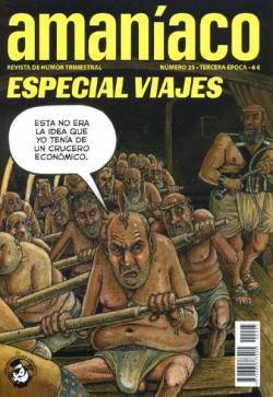 Portada Amaniaco Iii Epoca # 25 Especial Viajes