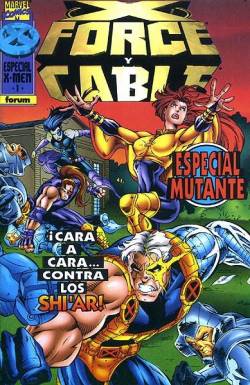 Portada X-Men Especial Mutante 1997 X-Force Y Cable
