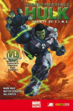 Portada Increíble Hulk Volumen Ii # 018 Indestructible Hulk Agente De T.i.m.e.