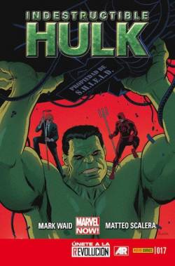 Portada Increíble Hulk Volumen Ii # 017 Indestructible Hulk Marvel Now !