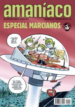 Portada Amaniaco Iii Epoca # 26 Especial Marcianos