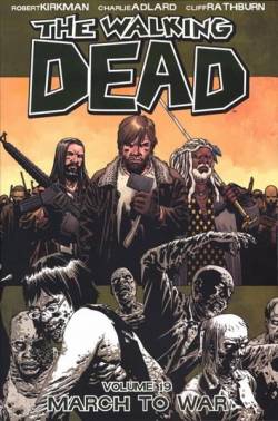 Portada Usa Walking Dead Vol 19 March To War Tp